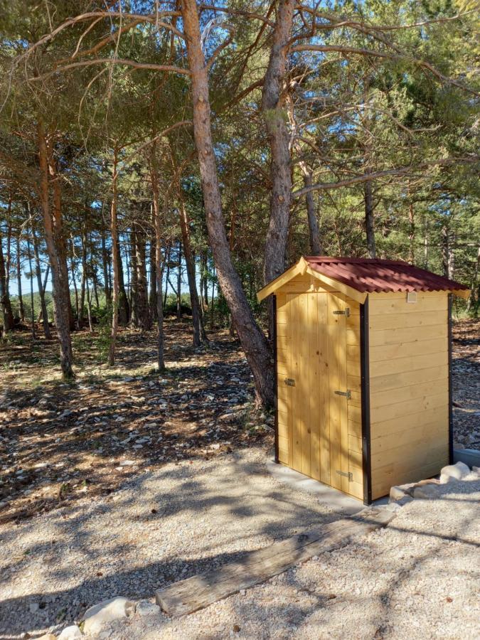 A Ventoux Yourte Monieux Dış mekan fotoğraf